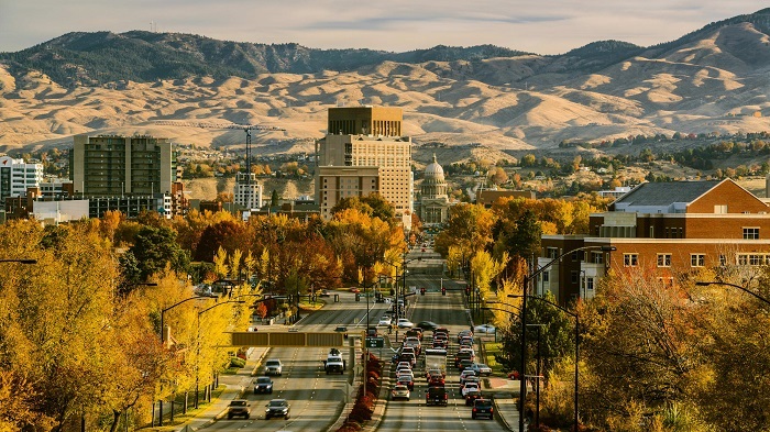 Bang Idaho là một trong những điểm đến du lịch Mỹ nổi tiếng