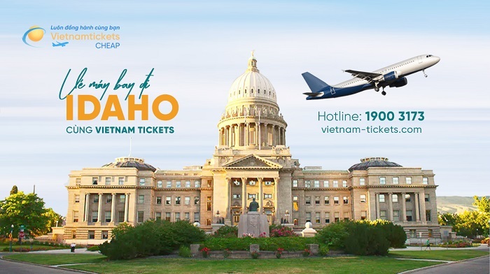 Đặt vé máy bay đi Idaho rẻ nhất tại Vietnam Tickets