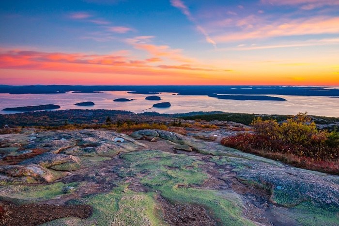 Mount Desert Island là điểm du lịch nổi tiếng của tiểu bang Maine, Hoa Kỳ