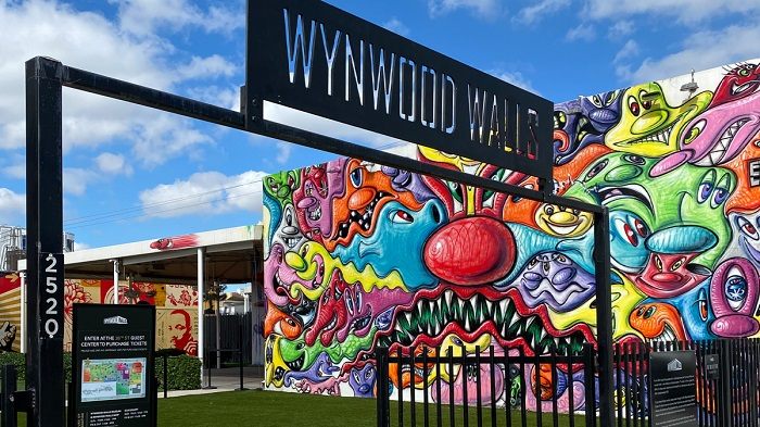 Wynwood Walls là điểm du lịch quen thuộc tại thành phố Miami