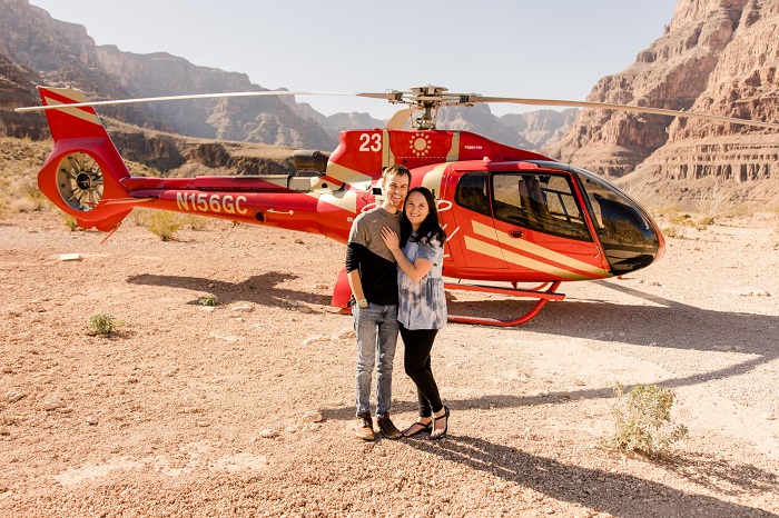 Trải nghiệm đi trực thăng ngắm Grand Canyon từ trên cao