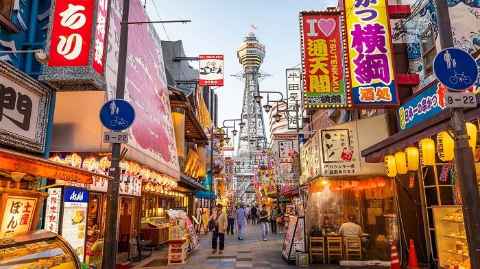 Thành phố Osaka nổi tiếng với nền kinh tế, giáo dục, du lịch và ẩm thực ấn tượng