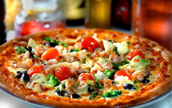 Pizza hải sản là một trong những đặc sản của thành phố Sydney Úc