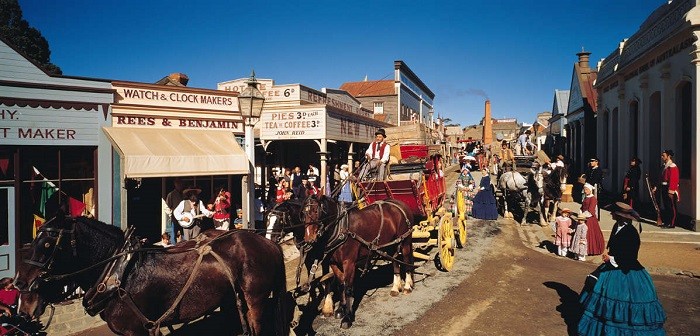 Thành phố Ballarat nổi tiếng là “Thị trấn đào vàng” của Victoria
