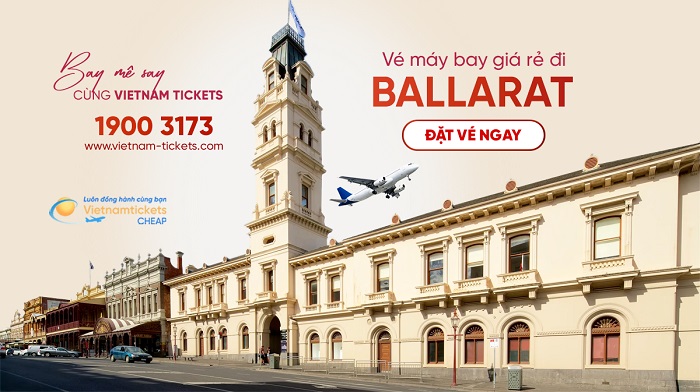 Đặt vé máy bay đi Ballarat giá rẻ tại Vietnam Tickets