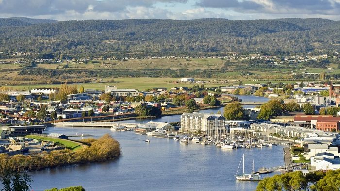 Thành phố Launceston thuộc bang đảo Tasmania