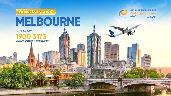 Đặt vé máy bay đi Melbourne giá rẻ tại Vietnam Tickets