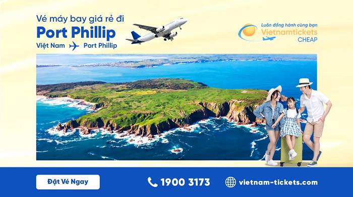Đặt vé máy bay đi Port Phillip giá rẻ tại Vietnam Tickets