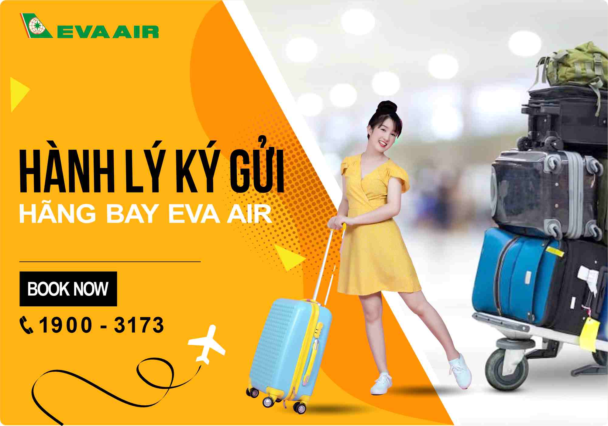 Quy định hành lý trên chuyến bay của Eva Air | Vé máy bay Eva Air