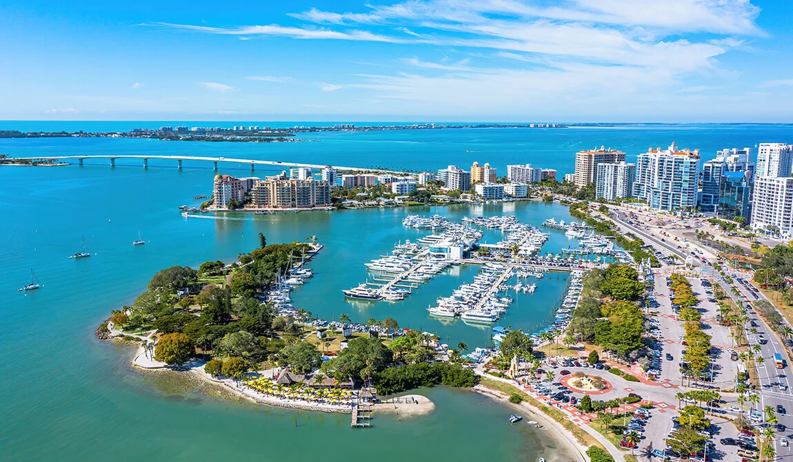 Sarasota - Florida được xem là thành phố đáng sống với không khí trong lành, cư dân thân thiện