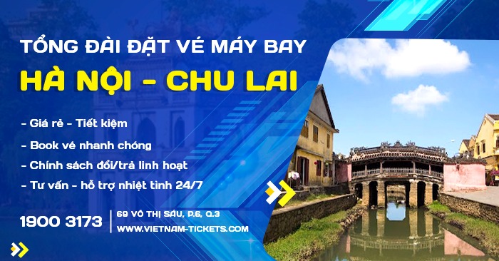 Vé máy bay Hà Nội Chu Lai giá rẻ