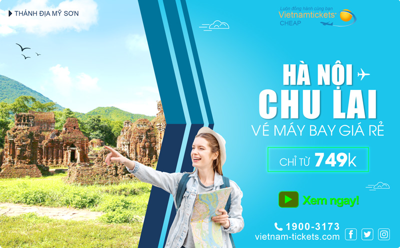 Vé máy bay Hà Nội Chu Lai giá rẻ, ưu đãi chỉ từ 749K - Book ngay chờ chi