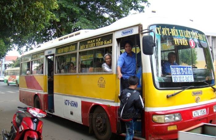 Tuyến xe buýt đưa/đón khách tại sân bay Buôn Ma Thuột | Vé máy bay Sài Gòn Buôn Ma Thuột