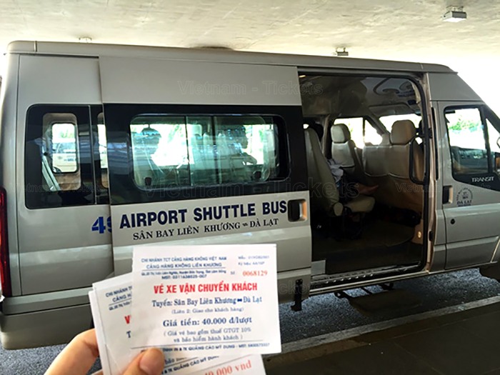 Tuyến xe buýt đưa/đón khách tại sân bay Liên Khương | Vé máy bay Sài Gòn Đà Lạt