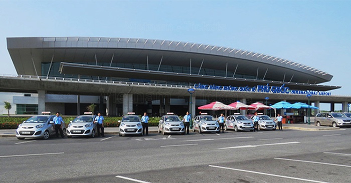 Điểm đón taxi tại sân bay quốc tế Phú Quốc | Vé máy bay Sài Gòn Phú Quốc