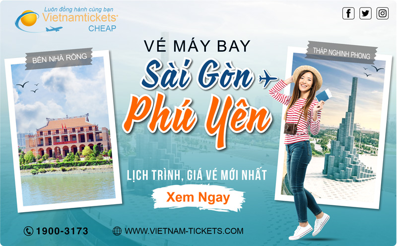 Vé máy bay Sài Gòn Phú Yên - nắm rõ lịch trình, book vé liền tay