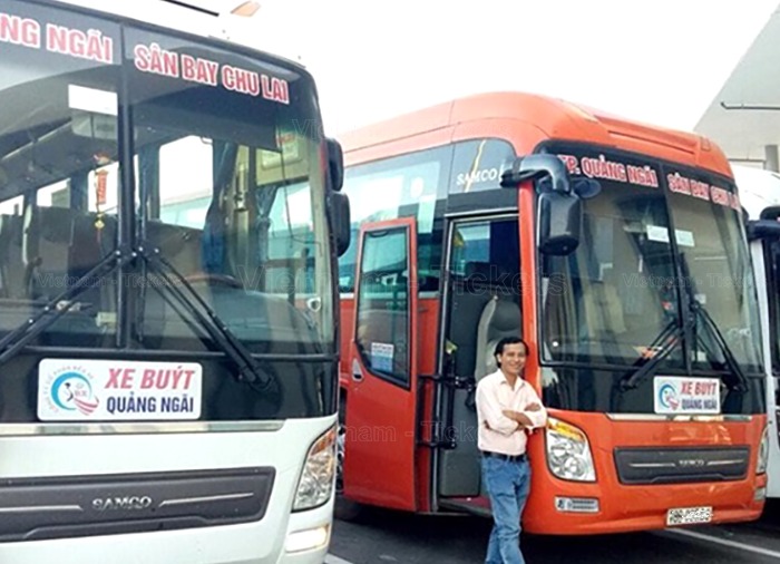 Thông tin xe buýt đi từ sân bay Chu Lai đi Quảng Ngãi | Vé máy bay Sài Gòn Quảng Ngãi