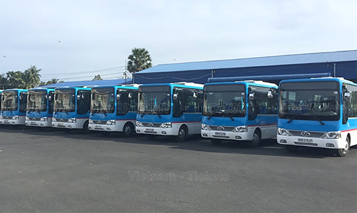 Tuyến xe buýt đưa đón khách tại sân bay Rạch Giá | Vé máy bay Sài Gòn Rạch Giá