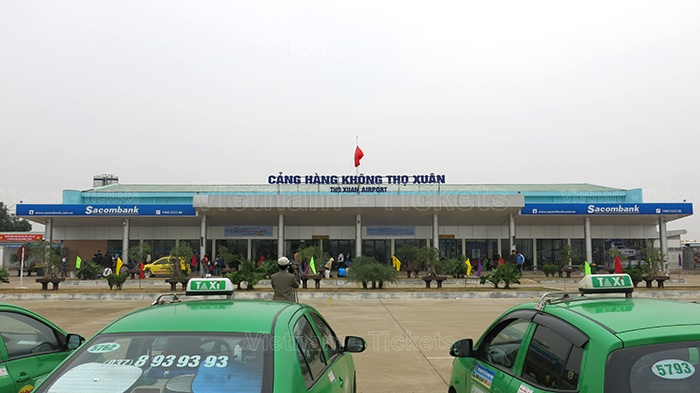 Điểm đón taxi tại sân bay Thọ Xuân | Vé máy bay Sài Gòn Thanh Hóa
