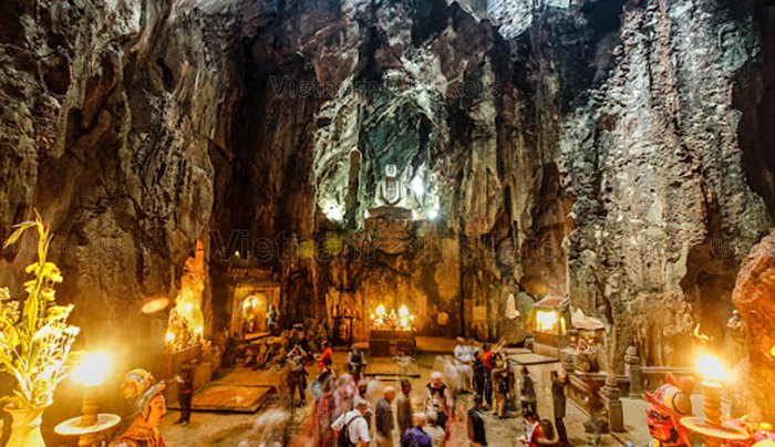 Khám phá hang động tại quần thể đá vôi Ngũ Hành Sơn - Đà Nẵng | Vé máy bay TpHCM Đà Nẵng