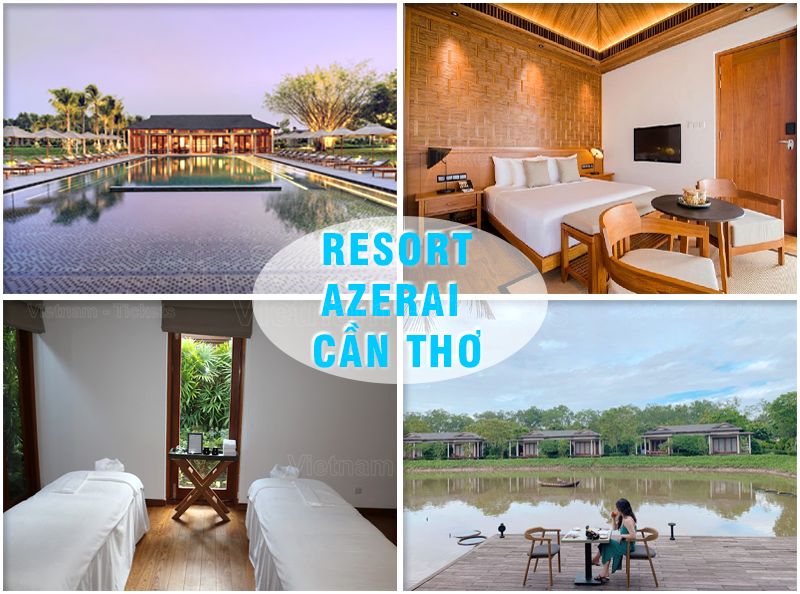 Resort Azerai - khu nghỉ dưỡng cao cấp Cần Thơ | Vé máy bay Vinh Cần Thơ