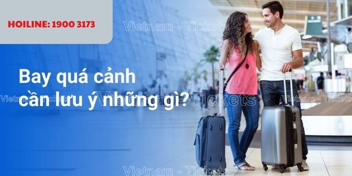 Các lưu ý khi quá cảnh trong chuyến bay đến California