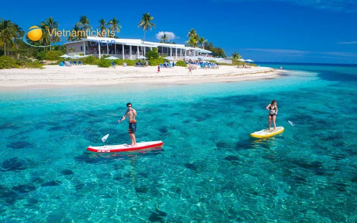 Du khách có thể mua vé máy bay đi Fiji vào hầu hết mọi thời điểm trong năm