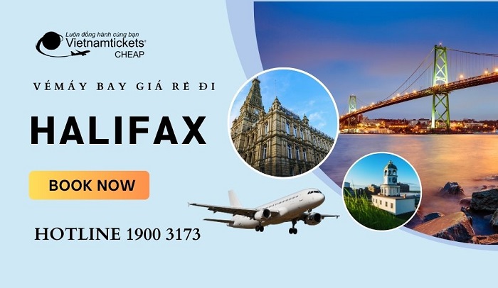 Đặt vé máy bay đi Halifax giá rẻ tại Vietnam Tickets