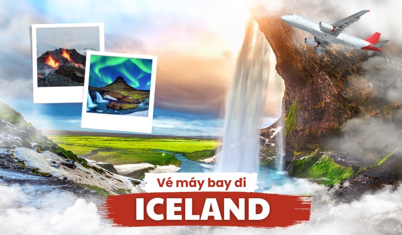 Vé máy bay đi Iceland giá rẻ