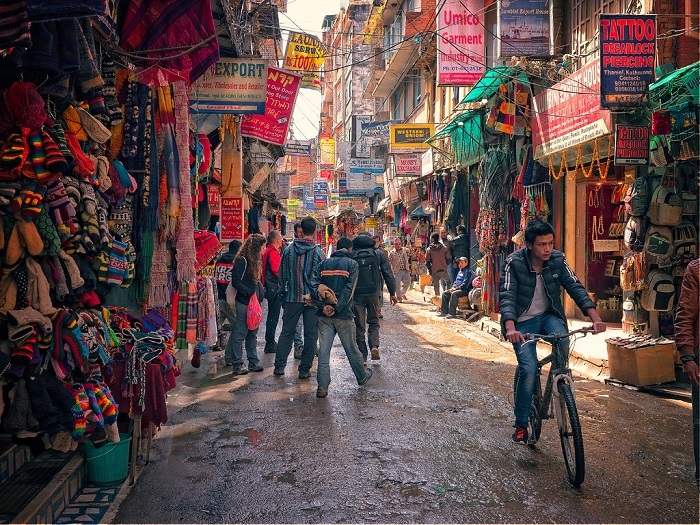 Khu phố xinh đẹp và độc đáo Thamel tại Nepal