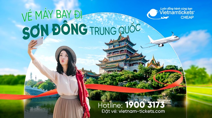 Đặt vé máy bay đi Sơn Đông Trung Quốc