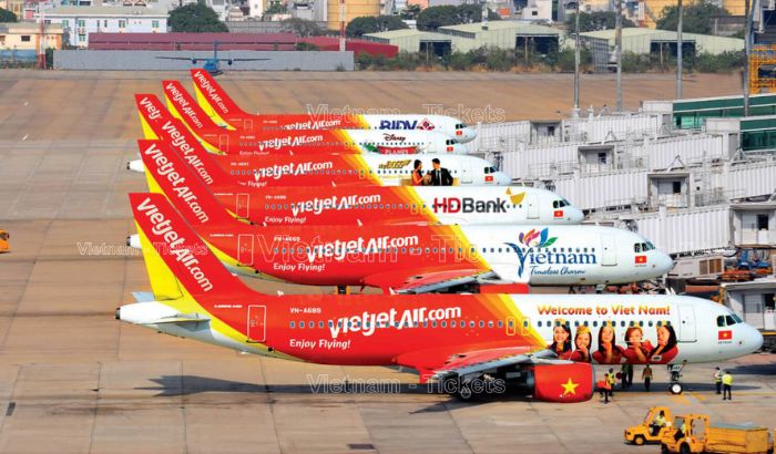 Vietjet là hãng bay cung cấp vé máy bay đi Trương Gia Giới giá rẻ