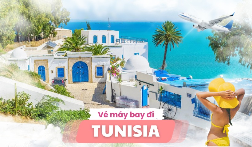 Vé máy bay đi Tunisia giá rẻ