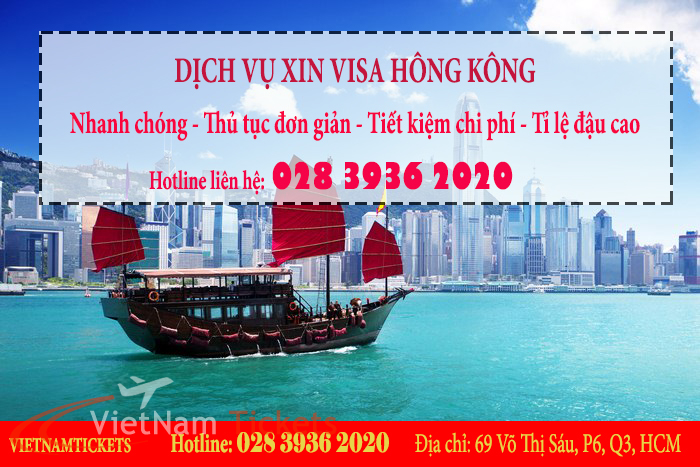 Dịch vụ xin visa đi Hồng Kông